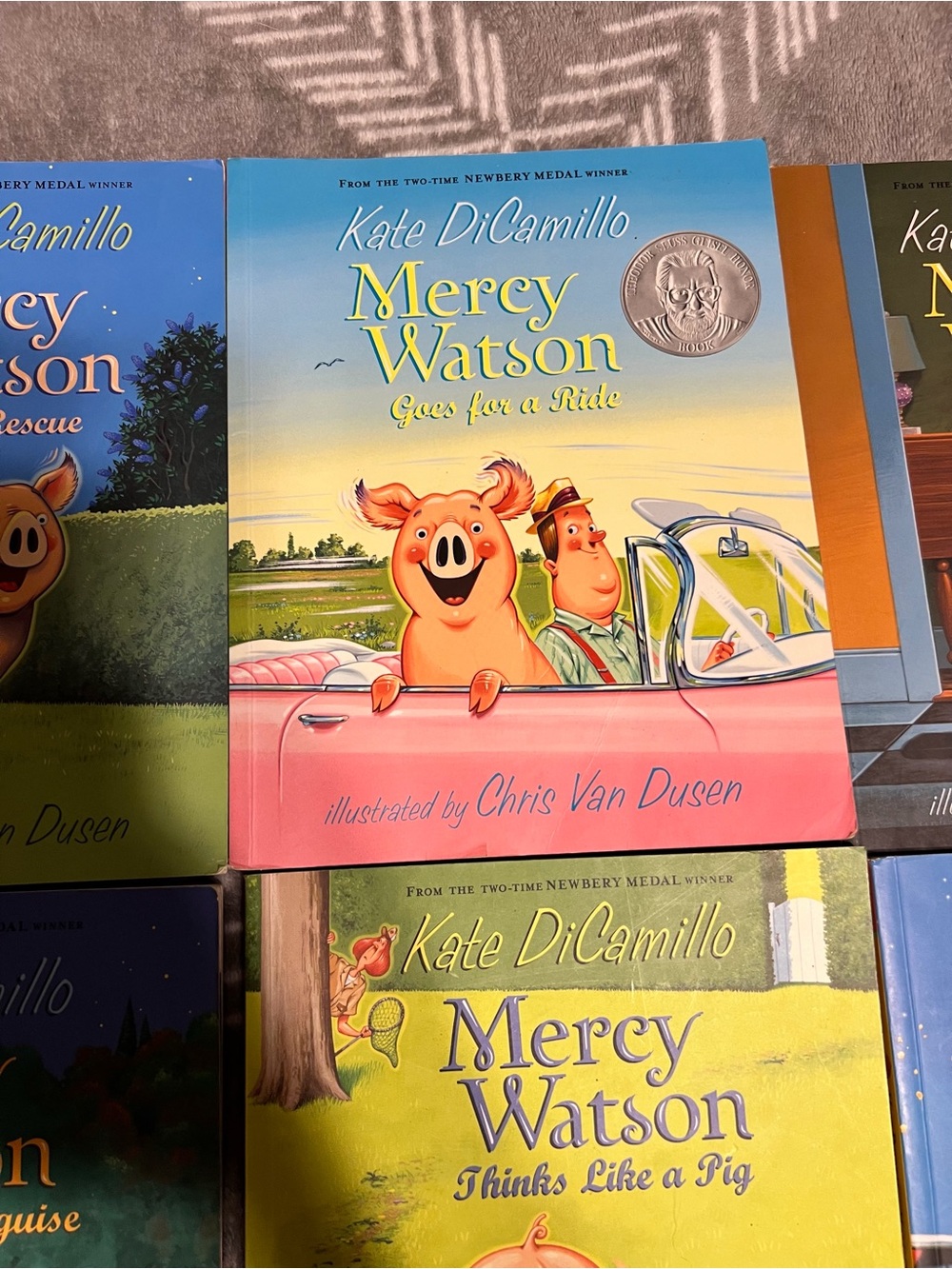 Mercy Watson Series by Kate DiCamillo 6 Piece Kids Book Lot Set Bundle - Picture 3 of 16